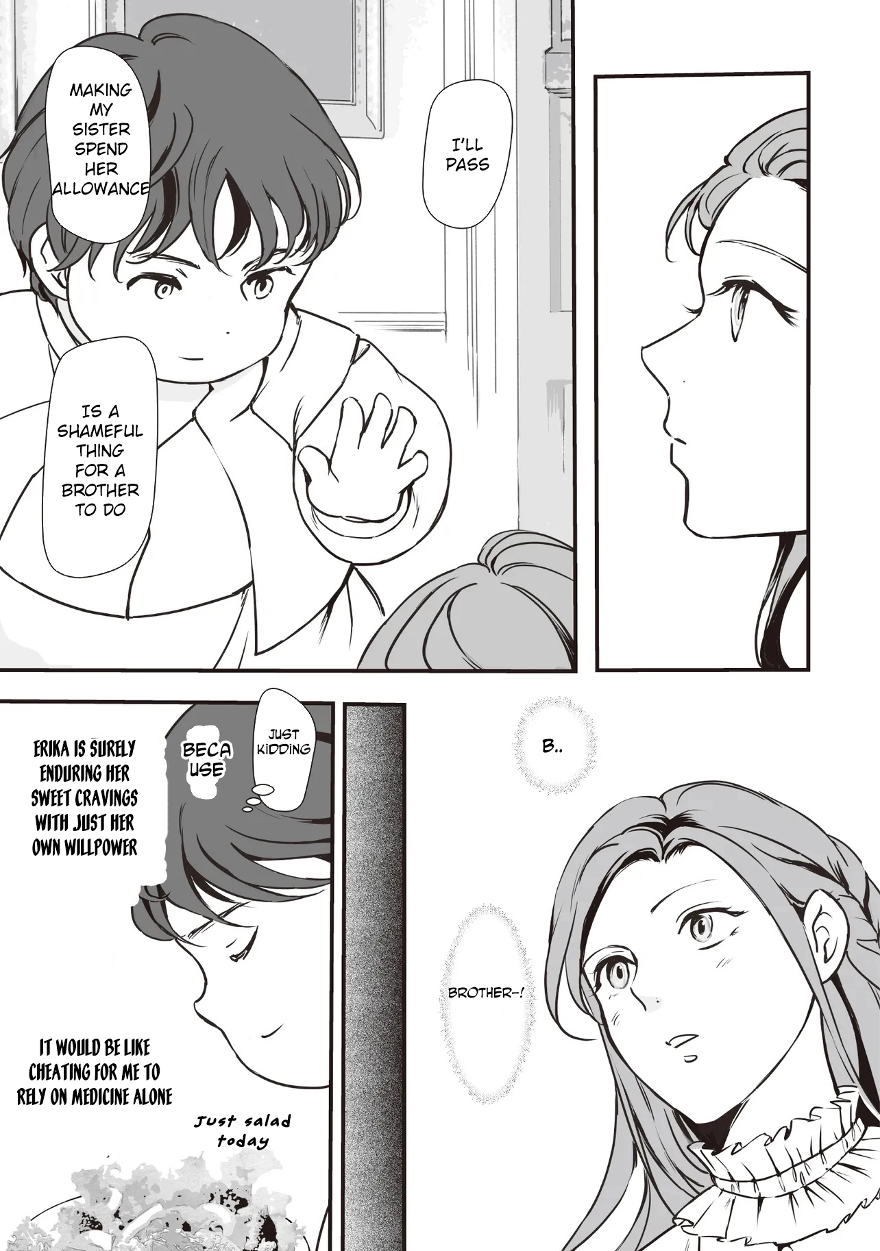 "Reborn as a Fat Villain Noble in an Eroge , Losing Weight and Avoiding Ruin for a Slow Life. Chapter 5 Page 3